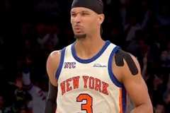 你也能硬解！尼克斯进攻不流畅 哈特接锅干拔超难超远压哨三分！