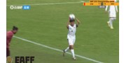 中国U15队2-0领先！柯博文左脚爆射远角破门，盛宸熙助攻