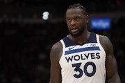 称职二当家！兰德尔半场10投6中&三分4中3 贡献15分5篮板1助攻