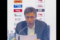 江苏主帅易立：对大家表现比较满意 一度落后20分但大家并未放弃