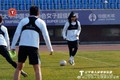 3月20日下午，辽宁铁人楠波湾队在训练基地进行赛前训练（二）