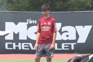 ESPN:阿尔特塔16岁儿子加布里埃尔上演阿森纳U18队首秀