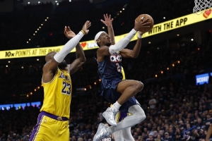 NBA彩经:骑士回主场赢下活塞 雷霆再胜湖人拿赛点